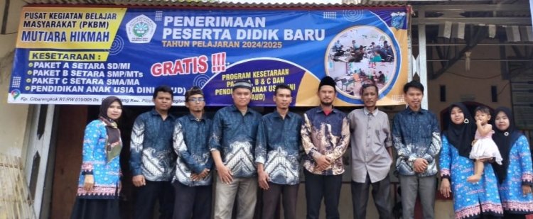 PKBM Mutiara Hikmah Kecamatan Picung Menggratiskan Pendidikan Kesetaraan Paket, A, B dan C
