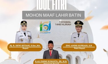 Sekretariat Daerah Kabupaten Pandeglang, Mengucapkan Selamat Hari Raya Idul Fitri 1446 H