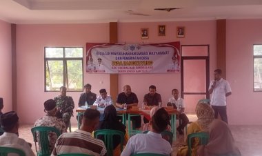 Didesa Bangkuyung Cikedal Adakan Penyuluhan Hukum & Restorative Justice,  Wujud Sinergi Antara Masyarakat dan Pemerintah