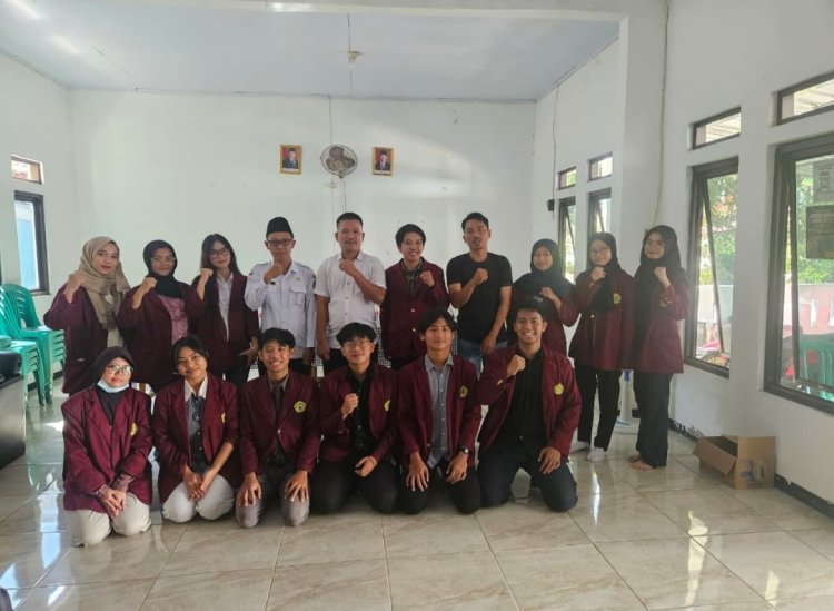 KKM 24 Untirta Berbasis Tematik Literasi, Resmi Diterima PJ. Kepala Desa Dahu Kecamatan Cikedal
