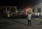 Dalam Rangka Cipta Kondisi Di Wilayah Hukum Pandeglang, Polres Pandeglang Gelar Patroli Skala Besar