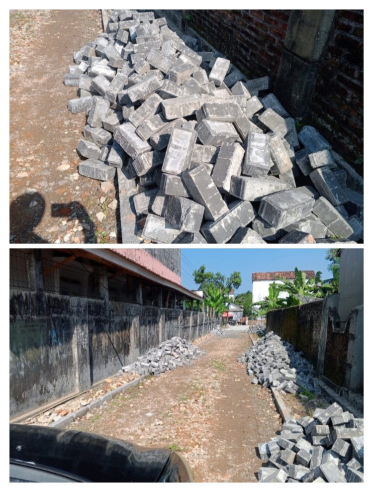 Uang Negara Digarap Diam-Diam, Paving Block di Sobang Diduga Langgar KIP dan K3