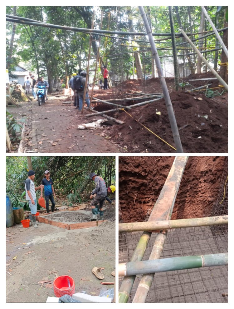 GWI Sesalkan Dugaan Pekerjaan Pamsimas Desa Karang Anyar Kecamatan Labuan Dikerjakan ASJAD Dan Abaikan APD