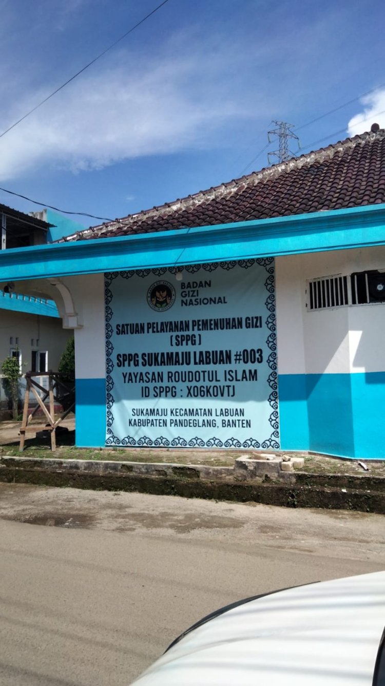 Kelayakan Dapur MBG di Pandeglang Dipertanyakan, BGN Didesak Lakukan Monitoring dan Evaluasi 