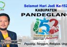 BPC HIPKA Pandeglang, Sampaikan Selamat Hari Jadi Kabupaten Pandeglang Ke-152