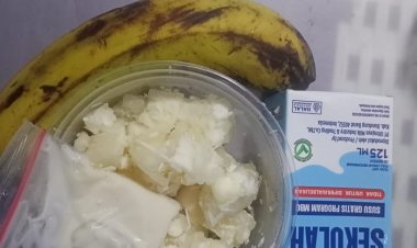 Menu MBG Berbahan Singkong Jadi Perbincangan, Foto Beredar Diduga dari Wilayah Kecamatan Jiput