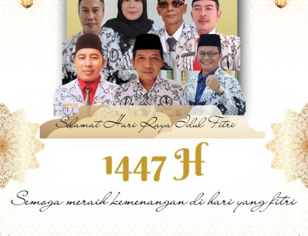 Pengurus PGRI Pandeglang Sampaikan Selamat Hari Raya Idul Fitri 1447 Hijriah, Mohon Maaf Lahir Batin
