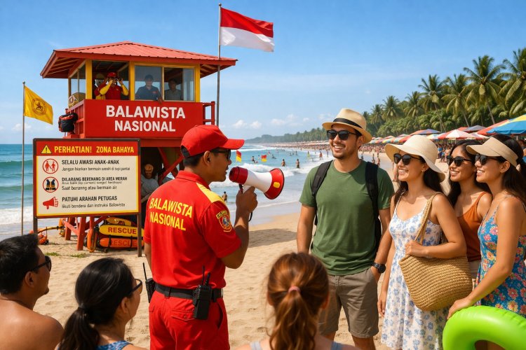 ‎Libur Lebaran Di Banten: 93 Wisatawan Tenggelam, 90 Berhasil Di Selamatkan. ‎