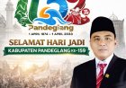 ‎DPRD Kab. Pandeglang Ade Muamar, SE dari Fraksi Partai Kebangkitan Bangsa Sampaikan Ucapan Selamat HUT ke-152 Kabupaten Pandeglang  ‎