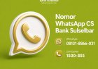 Cara buka Blokir Bank Sulselbar PIN transaksi Terblokir Wa:081318866031