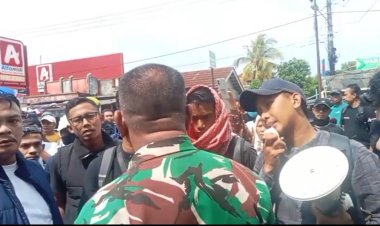 ‎Aksi Damai Forum KDKMP di Mutiara Carita Berujung Ricuh, Massa Soroti Transparansi Program
