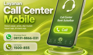 Layanan Customer Service Bank Sulselbar untuk Buka blokir
