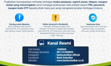 Solusi Gagal Login Mobile Banking Sulselbar - Wa: 081318866031