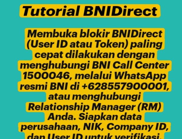 Cara mengatasi bnidirect terblokir