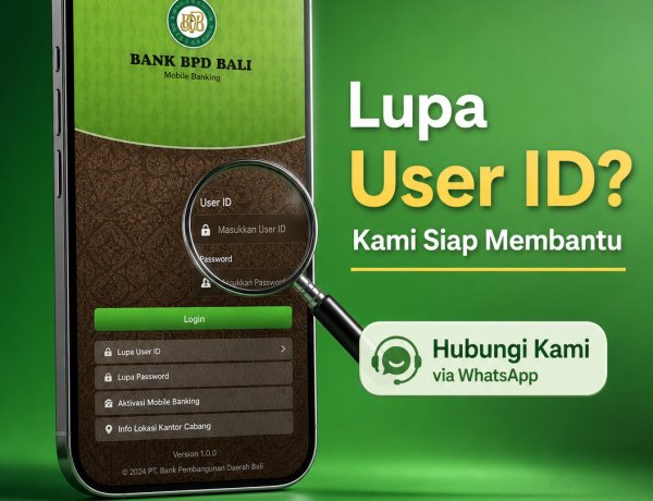 Lupa UserID & Password BPD Bali Chat 0817406002