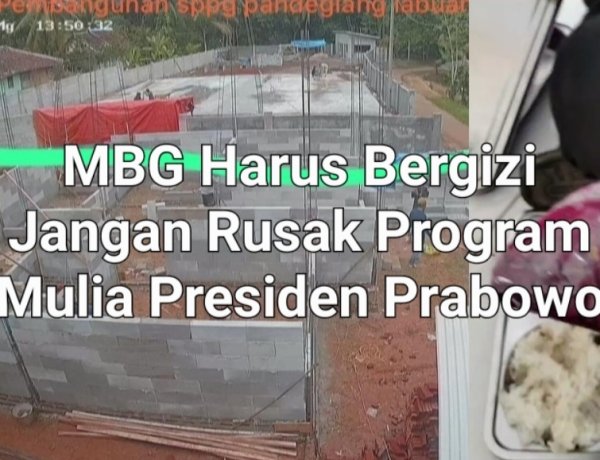 Diminta Tidak Tebang Pilih, DPC AMIRA Minta BGN Bertindak dan Dinkes Harus Evaluasi SLHS, SPPG Banyubiru Labuan yang Diduga Langar SOP BGN,