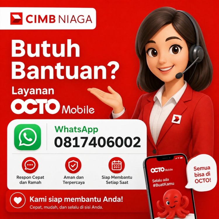 Layanan WhatsApp CIMB Niaga 24jam Hubungi 0817.406.002