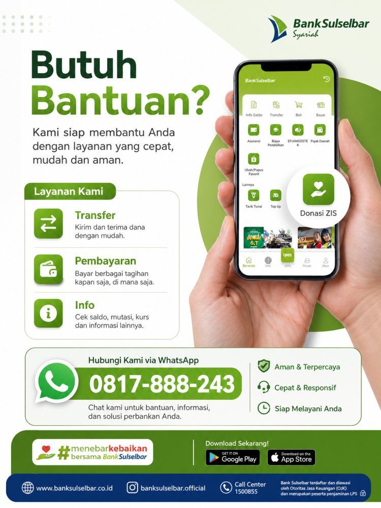 Cara Pembatalan Transaksi Pending M-banking Sulselbar WA.0817888243