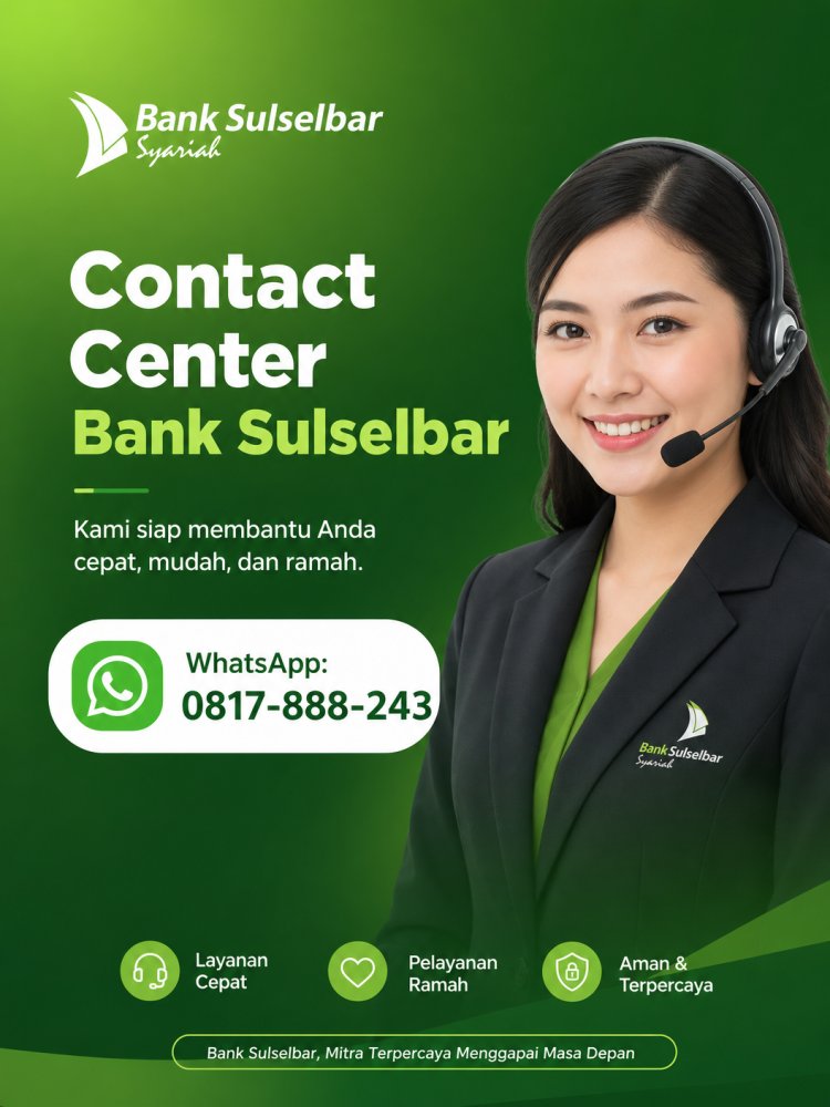 Simak: Buka Blokir M-banking Sulselbar Chat.0817'888'243