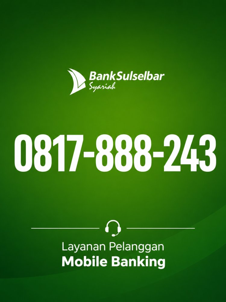 Aktivasi Ulang M-banking Sulselbar ????0817.888.243