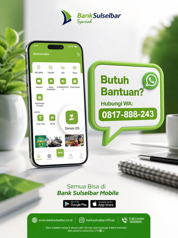 Tips' Atasi Aktivasi Mobile Sulselbar Chat.0817.397.119