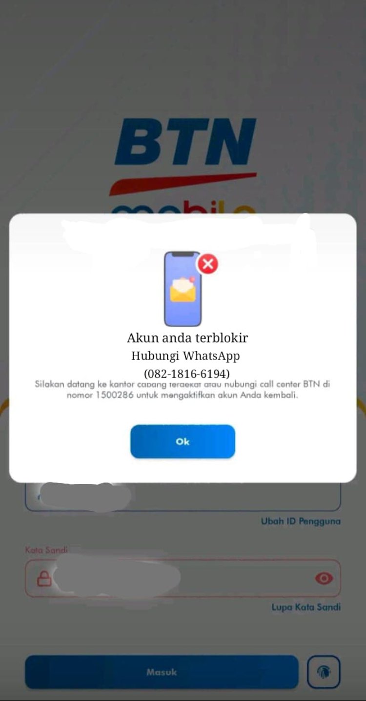 Ini cara buka blokir BTN