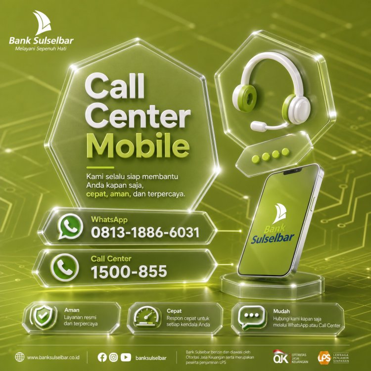 Layanan Aktivasi Ulang Bank Sulselbar Wa.081318866031