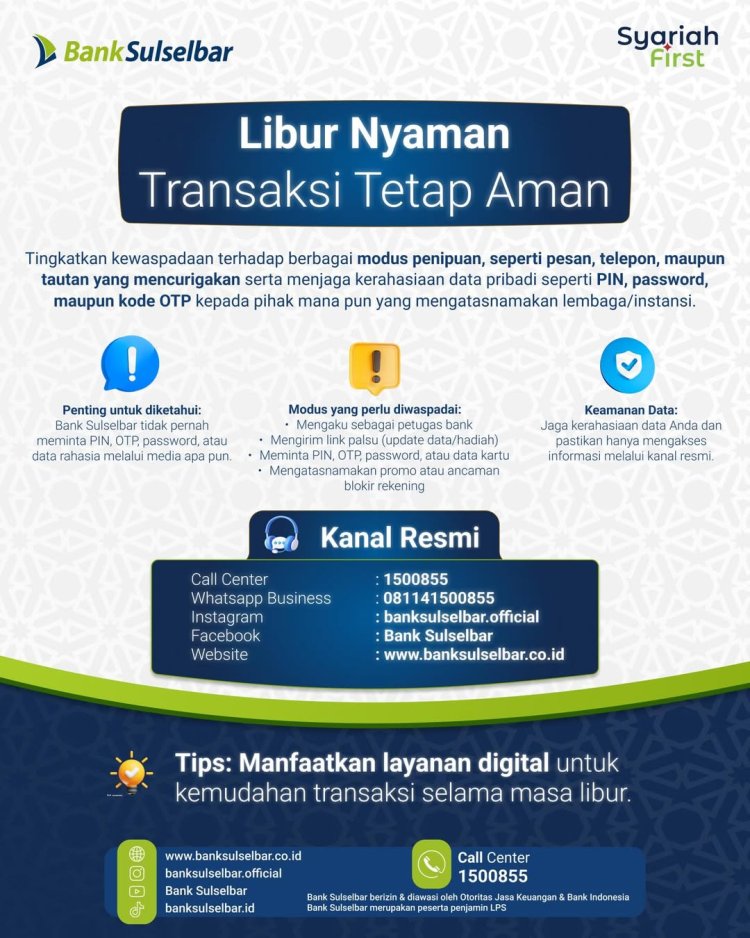 Solusi Gagal Login Mobile Banking Sulselbar - Wa: 081318866031