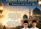 Keluarga Besar BKPSDM Kabupaten Pandeglang mengucapkan Selamat Tahun Baru Islam 1448 H.