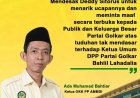 PP AMDDI Nilai Deddy Sitorus Mengalami  Degradasi Etika Kepemimpinan atas Tuduhan tak Mendasar Terhadap Bahlil Lahadalia