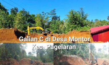 Diduga Ilegal, DPC AMIRA Minta APH Tindak Galian C Didesa Montor Pagelaran