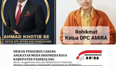 Layangkan Laporan Ke Unit Cyber Crime Polda Banten, DPC AMIRA & DPC BPPKB Pandeglang, Laporkan Akun Tiktok @wanita.pancasila Terkait Dugaan Pencemaran Nama Baik Gubernur Banten