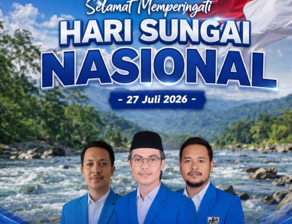 DPD KNPI Pandeglang, Ucapkan Selamat Hari Sungai Nasional 2026, Mari Bersama Jaga Kebersihan Sungai