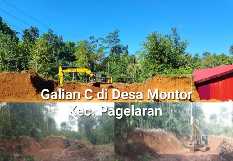 Diduga Ilegal, DPC AMIRA Minta APH Tindak Galian C Didesa Montor Pagelaran