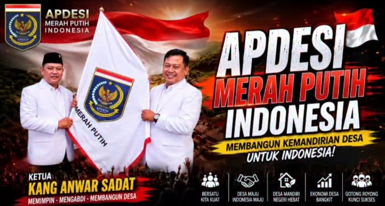 Agar Terciptanya Desa Mandiri, DPP APDESI Merah Putih, Akan Terus Komitmen Dorong Pembangunan Kemandirian Desa Untuk Indonesia