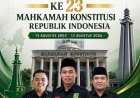 Pengrus PW GPII Banten Sampaikan Selamat HUT Mahkamah Konstitusi RI ke-23, Peradilan Merdeka Menjadi Pilar Tegaknya Keadilan