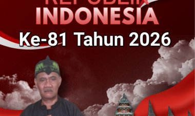 Kepala Desa Kadubera Picung H. Haetami, Sampaikan Dirgahayu Republik Indonesia Ke-81 Tahun 2026