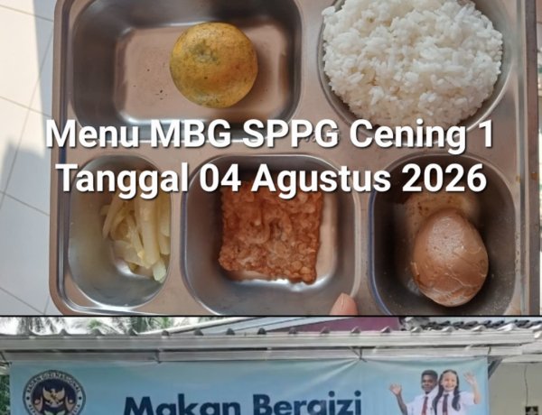 Menu Diduga Tidak Sesuai,  DPP PERRA Nusantara Minta BGN dan Satgas MBG Pandeglang Periksa Kelayakan SPPG Cening 01 Cikedal