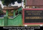 Dapatkan Anggaran Revitalisasi Kementerian, Pembangunan Dua SD di Kadubera Wajib Swakelola ‎