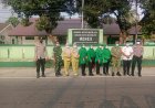 Antisipasi Dampak Erupsi Gunung Anak Krakatau, Muspika Menes Imbau Warga Gunakan Masker  ‎