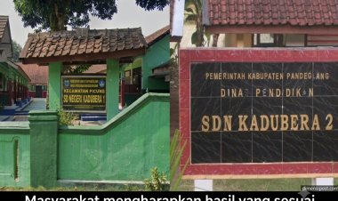 Dapatkan Anggaran Revitalisasi Kementerian, Pembangunan Dua SD di Kadubera Wajib Swakelola ‎