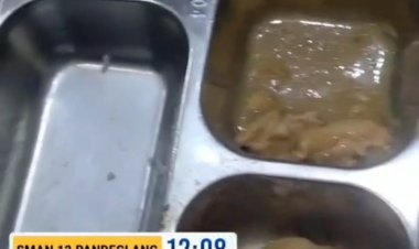 ‎Menu MBG di SMAN 12 Picung Diduga Ditemukan Belatung, Siswa Histeris dan Enggan Menyantap Makanan