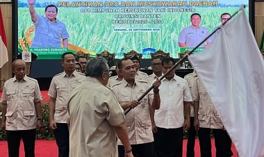 Tb. Udi Juhdi Dilantik Sebagai Ketua HKTI Pandeglang Periode 2026-2031, Siap Laksanakan Arahan Ketum Sudaryono dan Realisasikan Asta Cita Presiden Prabowo