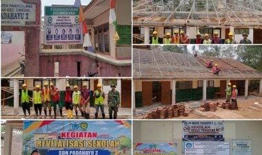 Masyarakat Setempat ‎Program Revitalisasi SDN Padahayu 2 Cikedal Mulai Berjalan, Warga Lokal Dilibatkan