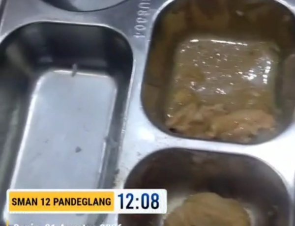 Dugaan Temuan Belatung di Menu MBG SMAN 12 Picung, Distribusi Berasal dari SPPG Kolelet Picung #001  ‎