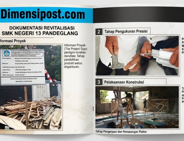 Proyek Revitalisasi SMKN 13 Pandeglang Di Duga Minim Pengawasan: Pekerja Diduga Abaikan K3, Spesifikasi Material Dipertanyakan  ‎