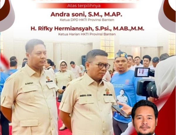 BPC HIPKA Pandeglang Sampaikan Selamat Atas Pelantikan Pengurus DPD HKTI Provinsi Banten Periode 2026-2031
