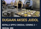 ‎Dugaan Aktivitas Judi Online Seret Nama Kepala SPPG Cikedal Cening 2 Berinisial MN, BGN Diminta Tegas.