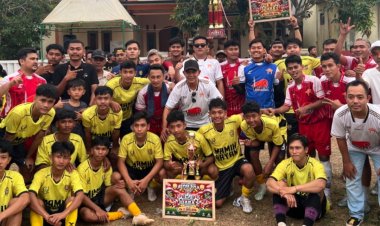 Persik CUP 2026, Di Kampung Kubang Desa Surakarta Keluar Juara 1 Tim Sepak Bola Mintra Niaga
