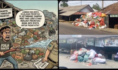 FORJA Banten Soroti Tumpukan Sampah di Pasar Picung, Bojong, dan Saketi, Kinerja DLH Pandeglang Dipertanyakan